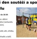 Sportovní den soutěží a sportů na<br>Cukrkandlu